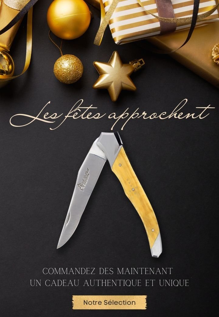 Un couteau Laguiole au pied du sapin !