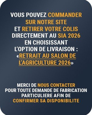 Retrait de colis au salon de l'agriculture 2026
