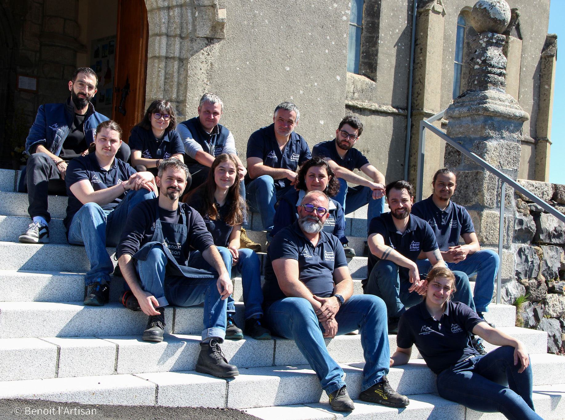 Equipe de Benoit l'artisan 