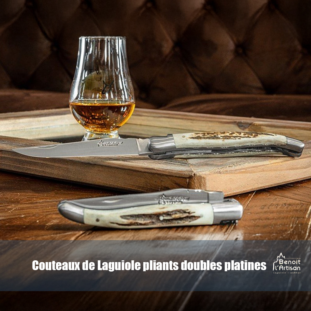 Couteau de Laguiole double platine