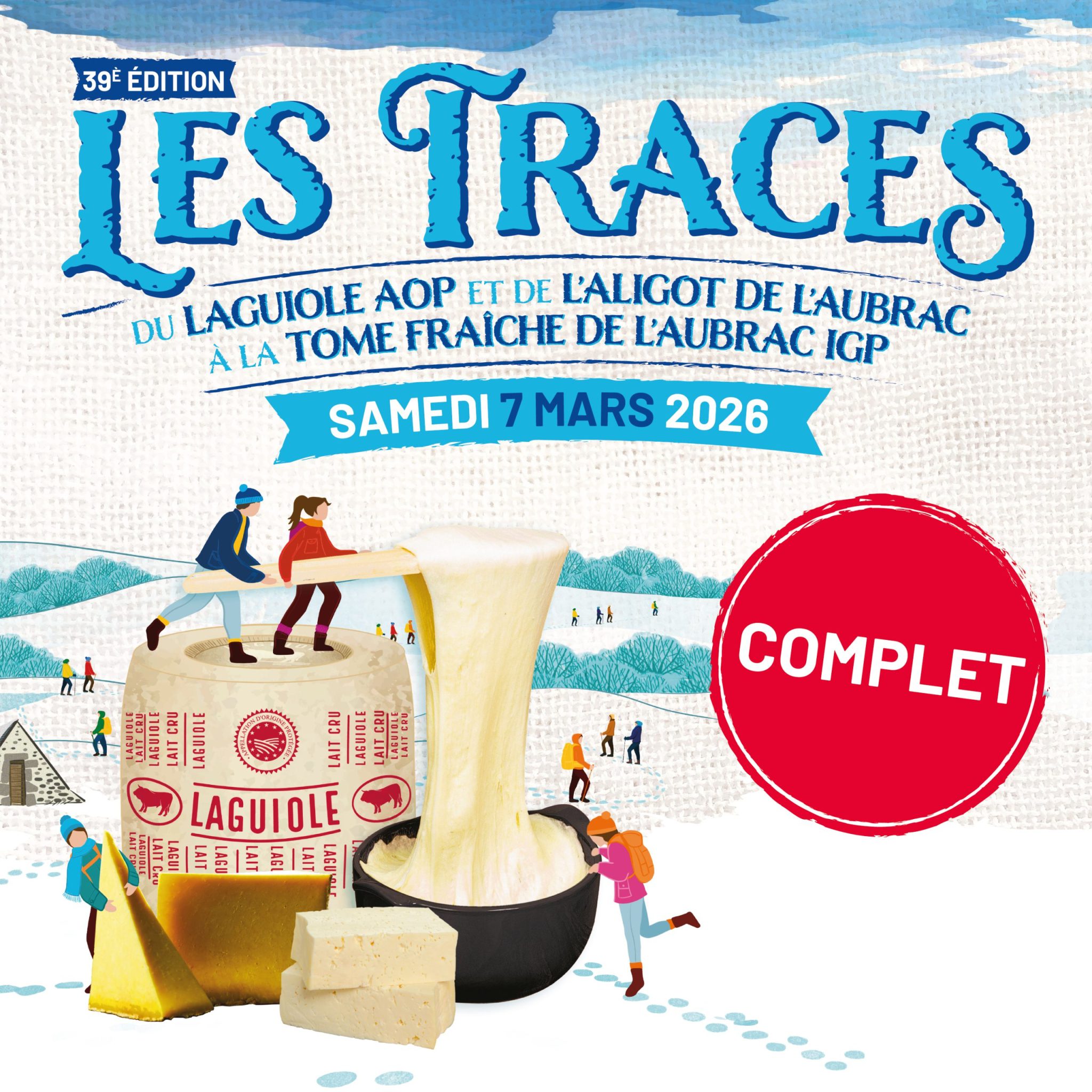 affiche Traces du fromage 2026