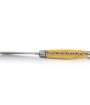 Couteau à beurre Laguiole, manche en buis, mitres inox brossées