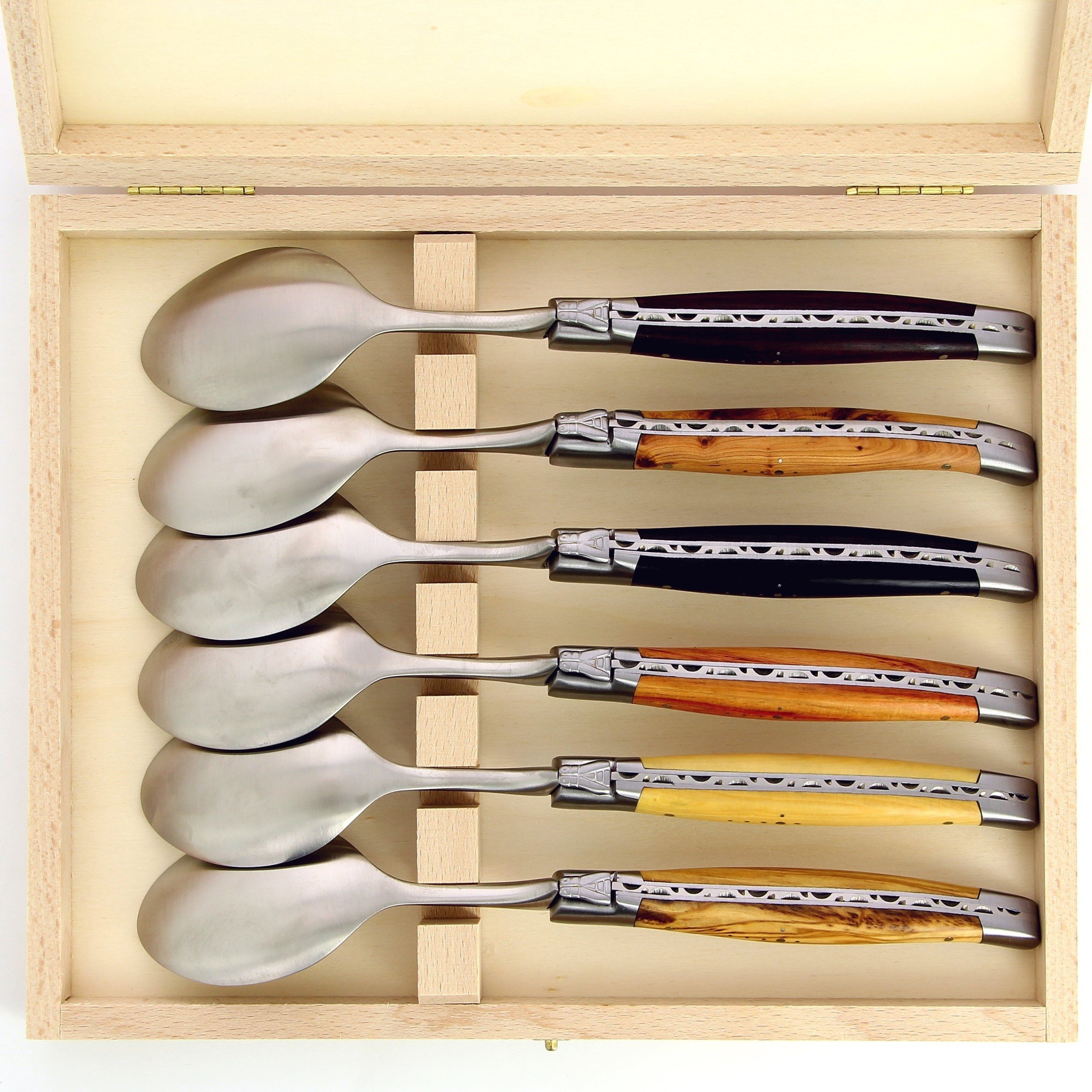 Cuillere De Service Set De 2 Cuillu00e8res De Service En Acier Inoxydable, Grandes Cuillu00e8res Couvert A Salade