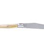 Couteau à fromage de Laguiole, manche en corne massive blonde, mitres inox