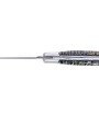Laguiole 12 cm Abeille Forgée Double Platine manche en molaire de mammouth  et deux mitres inox lame damas carbone torsadée