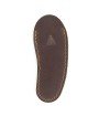 Gousset en cuir marron foncé, pour couteau Laguiole avec manche de 10 cm