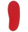 Gousset en cuir rouge, pour couteau Laguiole avec manche de 13 cm