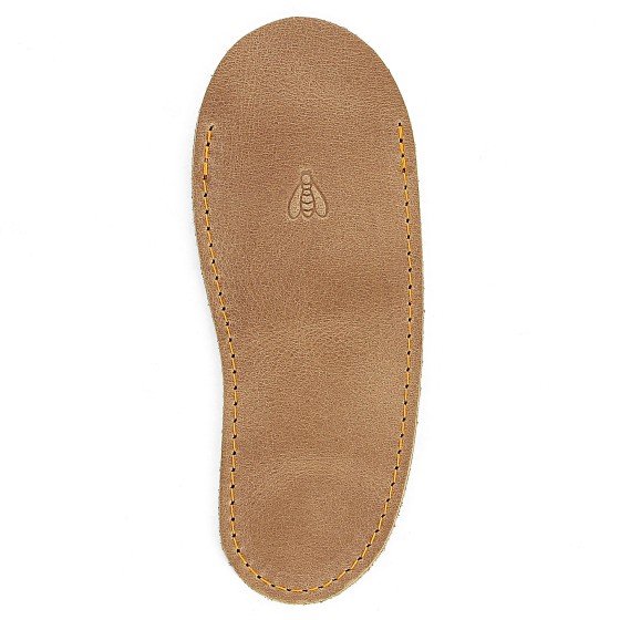 Gousset en cuir marron clair, pour couteau Laguiole avec manche de 13 cm
