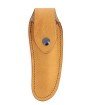 Etui en cuir marron clair, pour couteau Laguiole avec manche de 13 cm
