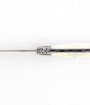 IG - Laguiole 12 cm Abeille Forgée manche en os de boeuf et deux mitres inox lame 14C28 Benoit l'Artisan