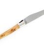 IG - Laguiole 12 cm Abeille Forgée manche en bois de cade et deux mitres inox lame 14C28 Benoit l'Artisan