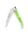 Couteau de Laguiole 11 cm , manche en Juma vert