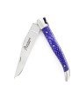 Couteau de Laguiole 11 cm , manche en Juma violet