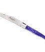 Couteau de Laguiole 11 cm , manche en Juma violet
