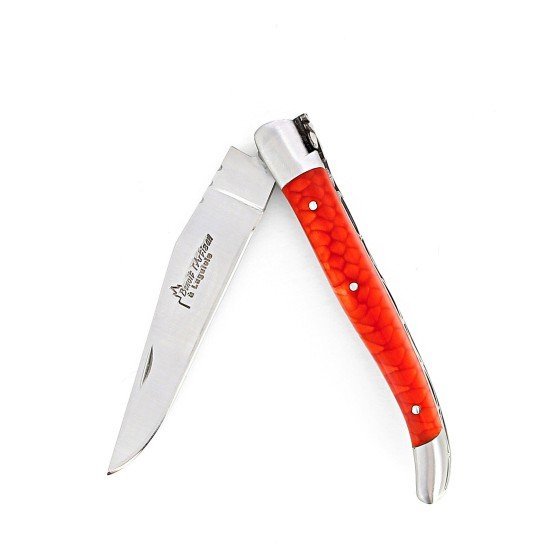 Couteau de Laguiole 11 cm , manche en Juma rouge