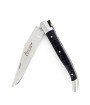 Couteau de Laguiole 11 cm , manche en Juma noir