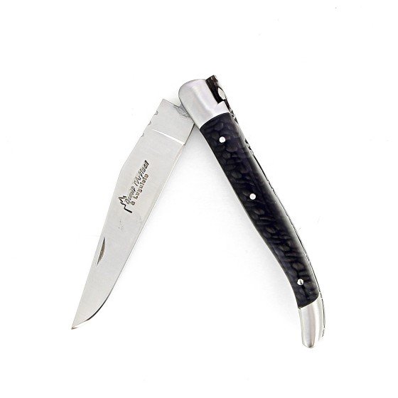 Couteau de Laguiole 11 cm , manche en Juma noir
