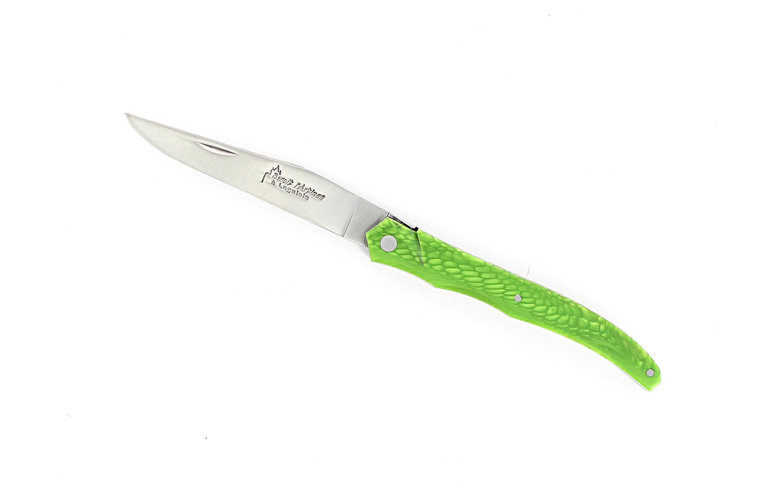 Couteau de Laguiole Tribal - Juma vert