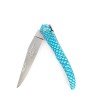 Couteau de Laguiole Tribal - Juma turquoise