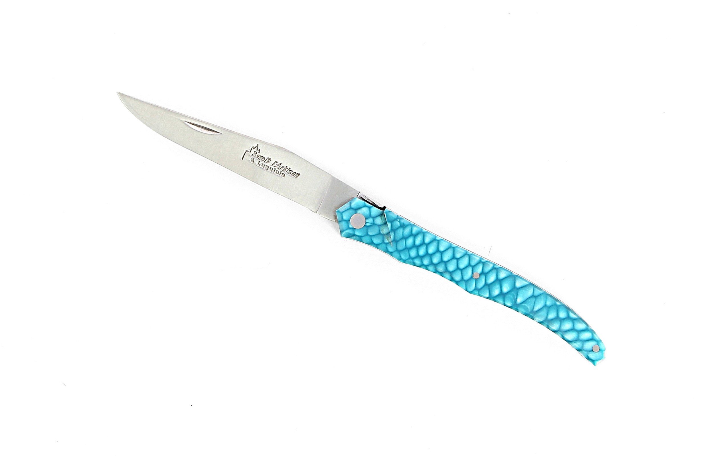 Couteau de Laguiole Tribal - Juma turquoise