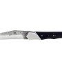 Couteau Laguiole trbal en ebene lame brute de forge
