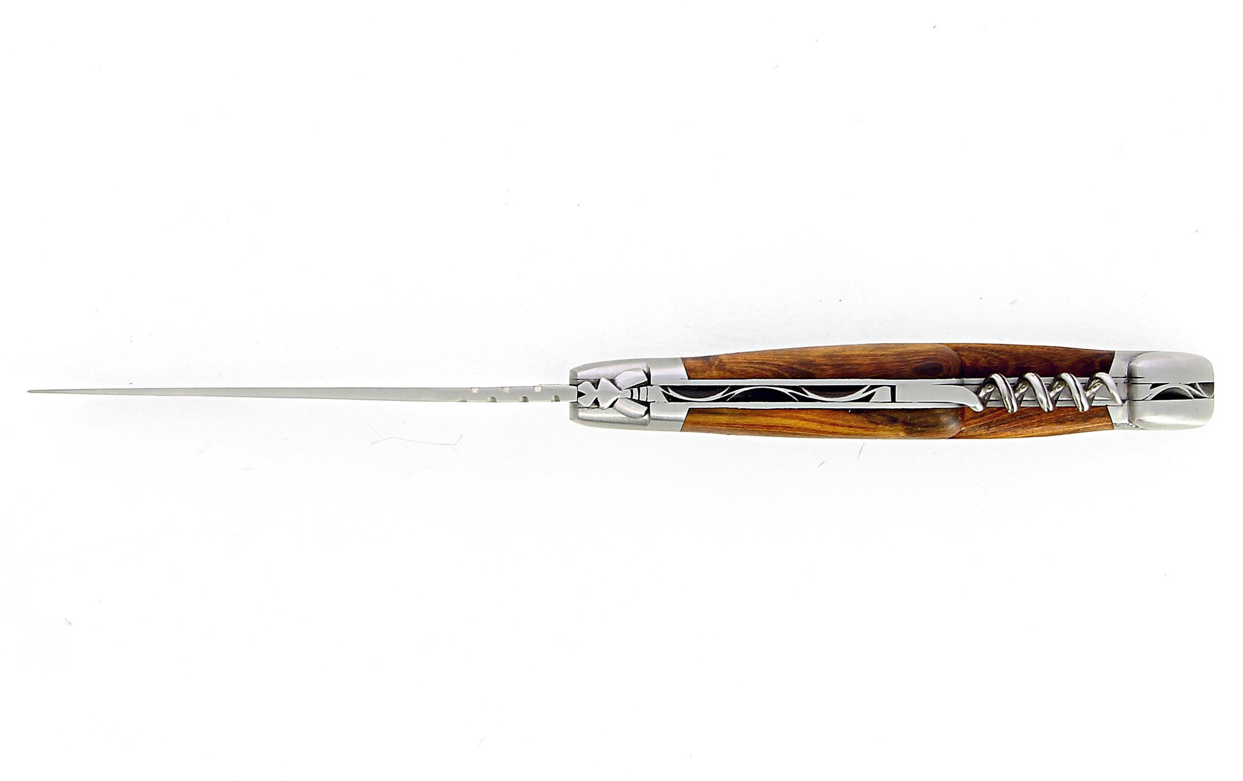 IG Couteau de Laguioleavec tire bouchon et manche en pistachier