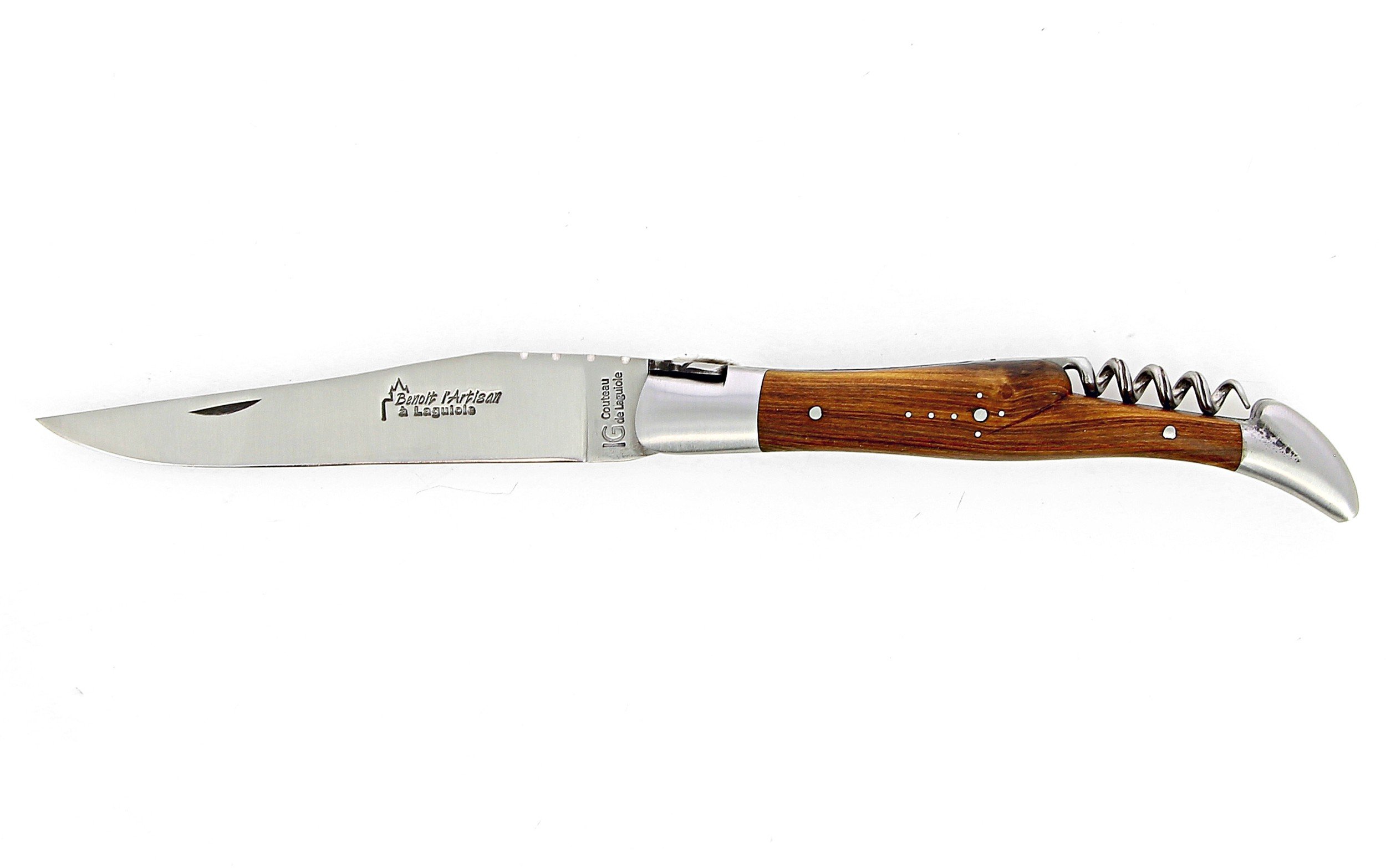 IG Couteau de Laguioleavec tire bouchon et manche en pistachier