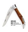 IG Couteau de Laguioleavec tire bouchon et manche en pistachier