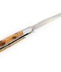 IG Couteau de Laguiole avec tire bouchon double platine et manche en genévrier