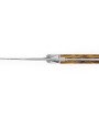 laguiole-tribal-12-cm-abeille-forgee-manche-en-bois-de-pistachier-deux-mitres-inox-platines-guillochees-et-lame-brute-de-forge