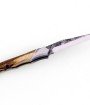 laguiole-tribal-12-cm-abeille-forgee-manche-en-bois-de-pistachier-deux-mitres-inox-platines-guillochees-et-lame-brute-de-forge